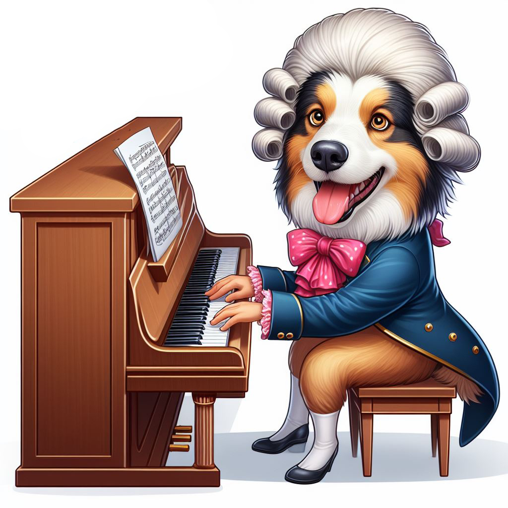 Illustration warning against believing in the prodigy myth in dog agility.