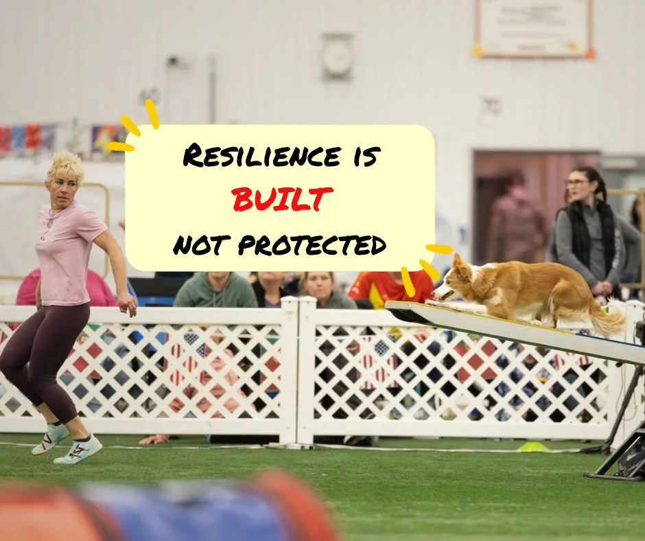 Resilience is built, not protected